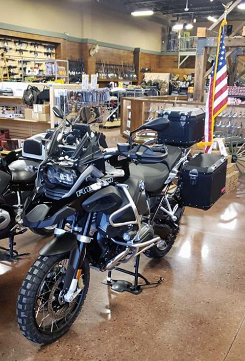 HVG Motorcycle - Buy this bike and get a free pistol!