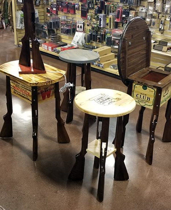Huron Valley Guns - Side Tables
