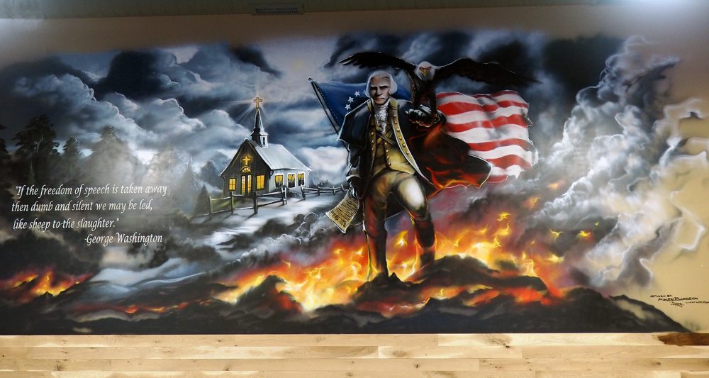 Huron Valley Guns - George Washington Mural