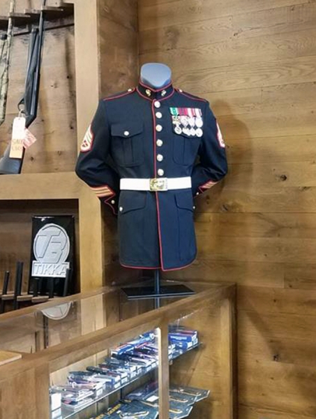 Huron Valley Guns - USMC Dress Blue Coat